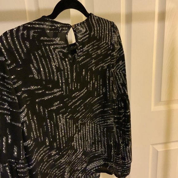 Mossimo Women's Balloon Sleeve Blouse - Picture 2 of 5